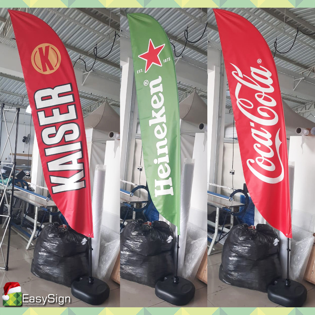 wind banner coca cola natal